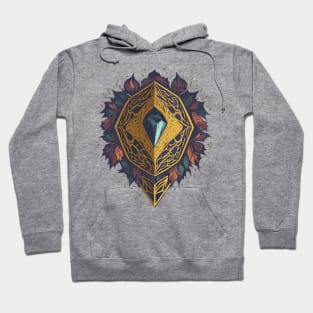 Precious stone with jewelry design element Hoodie